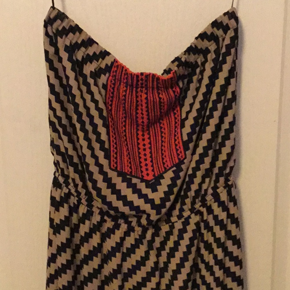 Fun THML Strapless Layla Maxi Dress Ready for Summer Fun!